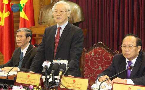 Генcсек ЦК КПВ провёл рабочую встречу с руководителями Министерства культуры, спорта и туризма